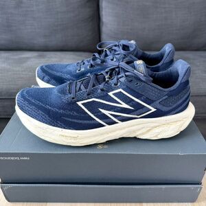 New Balance Fresh Foam X 1080v13 Navy Sea Salt Running Shoes Men's Size 13